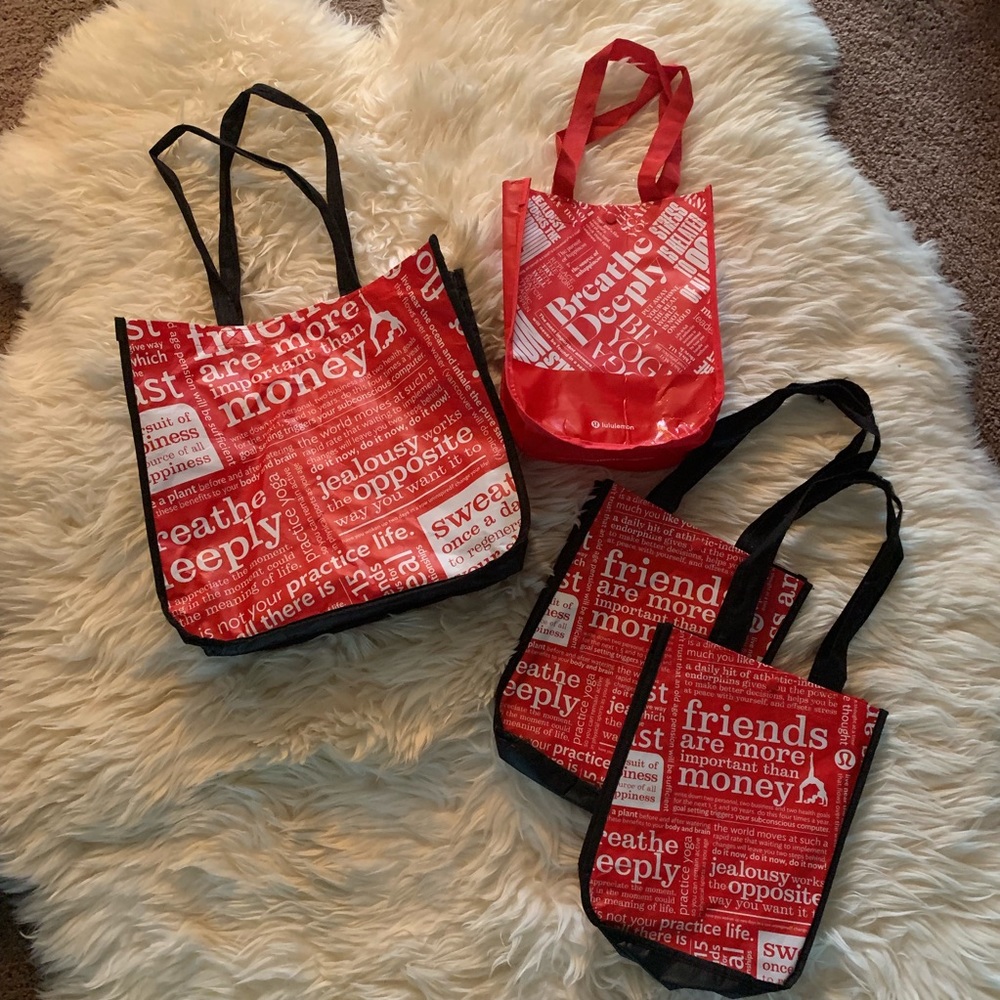 Lululemon Reusable Bags Bundle